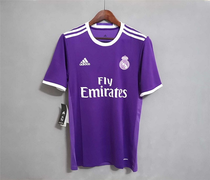 AAA Quality Real Madrid 16/17 Away Purple Soccer Jersey